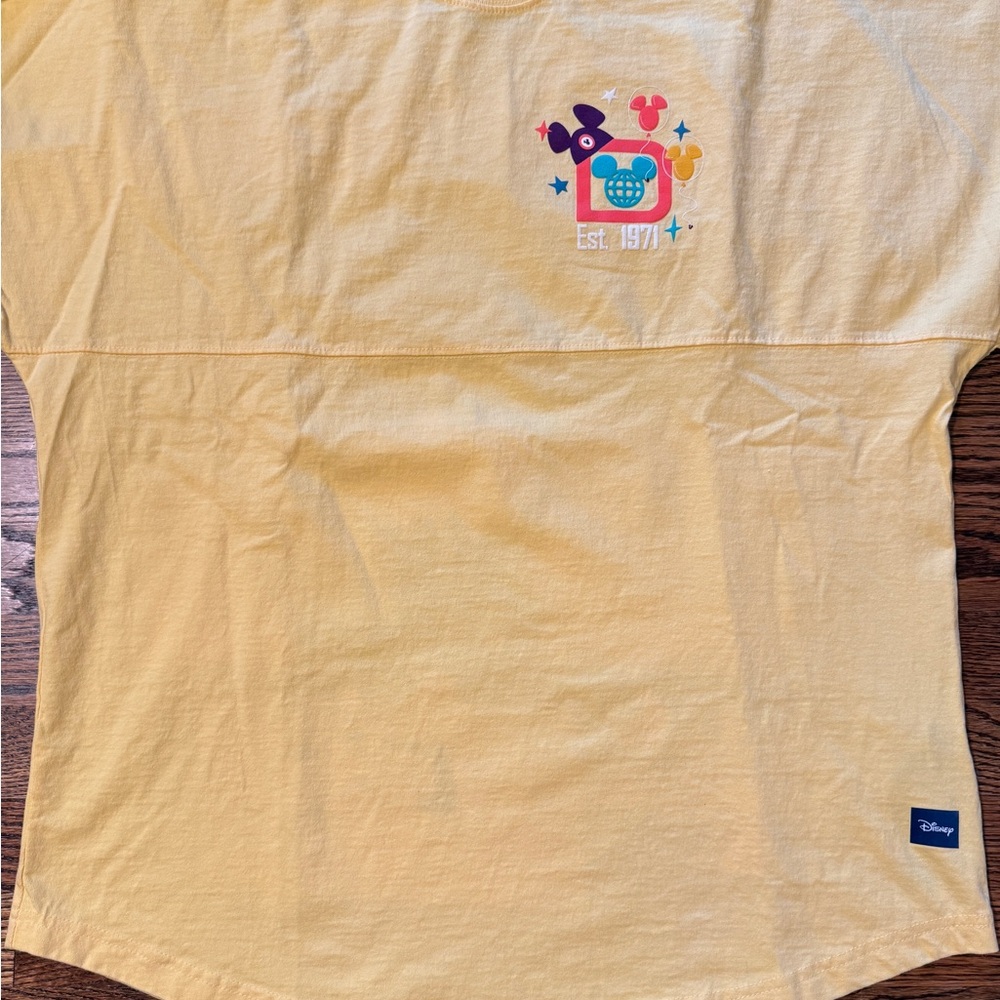 Disney Play in the Park Yellow Spirit Jersey - Picture 2 of 6